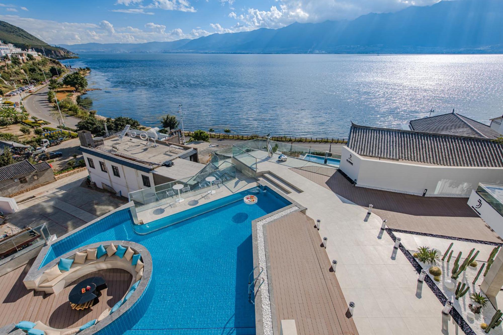 Dali Oriental Seaview Hotel -Dali Erhai المظهر الخارجي الصورة